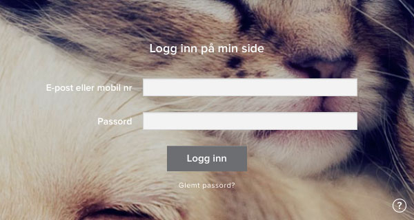 Min side logg inn